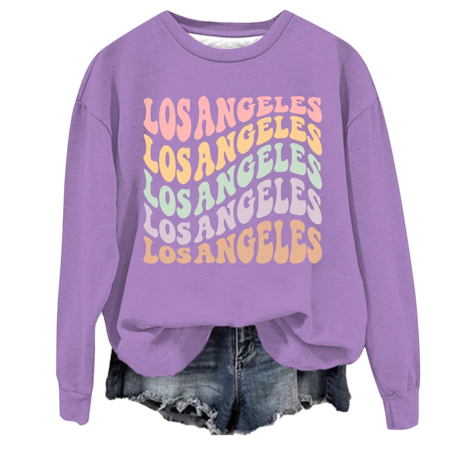 Жіноча толстовка з принтом Los Angeles, принт з літерами, фото №1