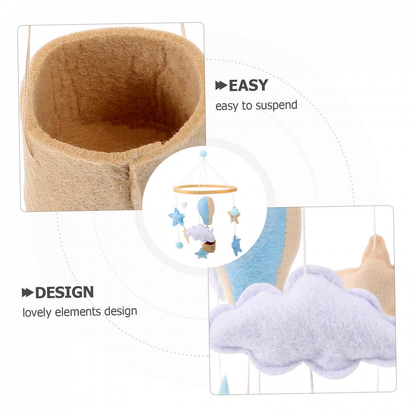 Игрушка TOYANDONA Nordic Style Bell Baby Mobile Crib для кроватки, фото №5