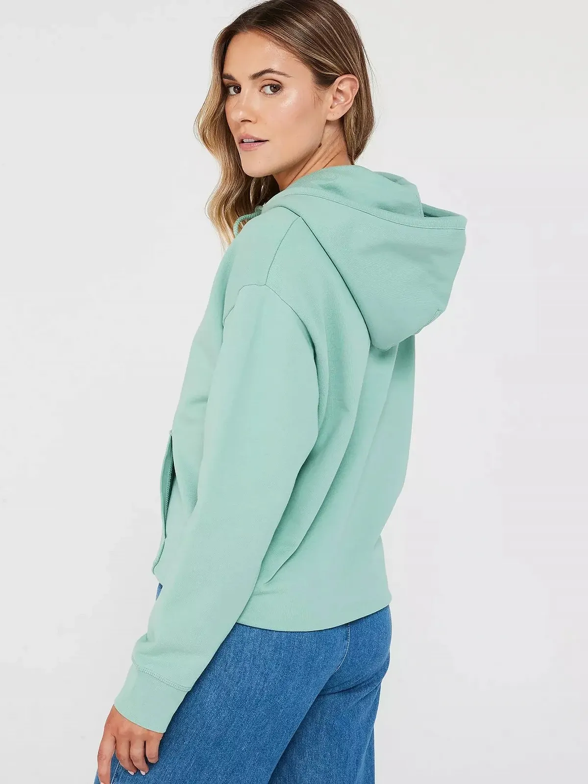 Женские худи LEVIS STANDARD HOODIE Granite Green - XXS, фото №3