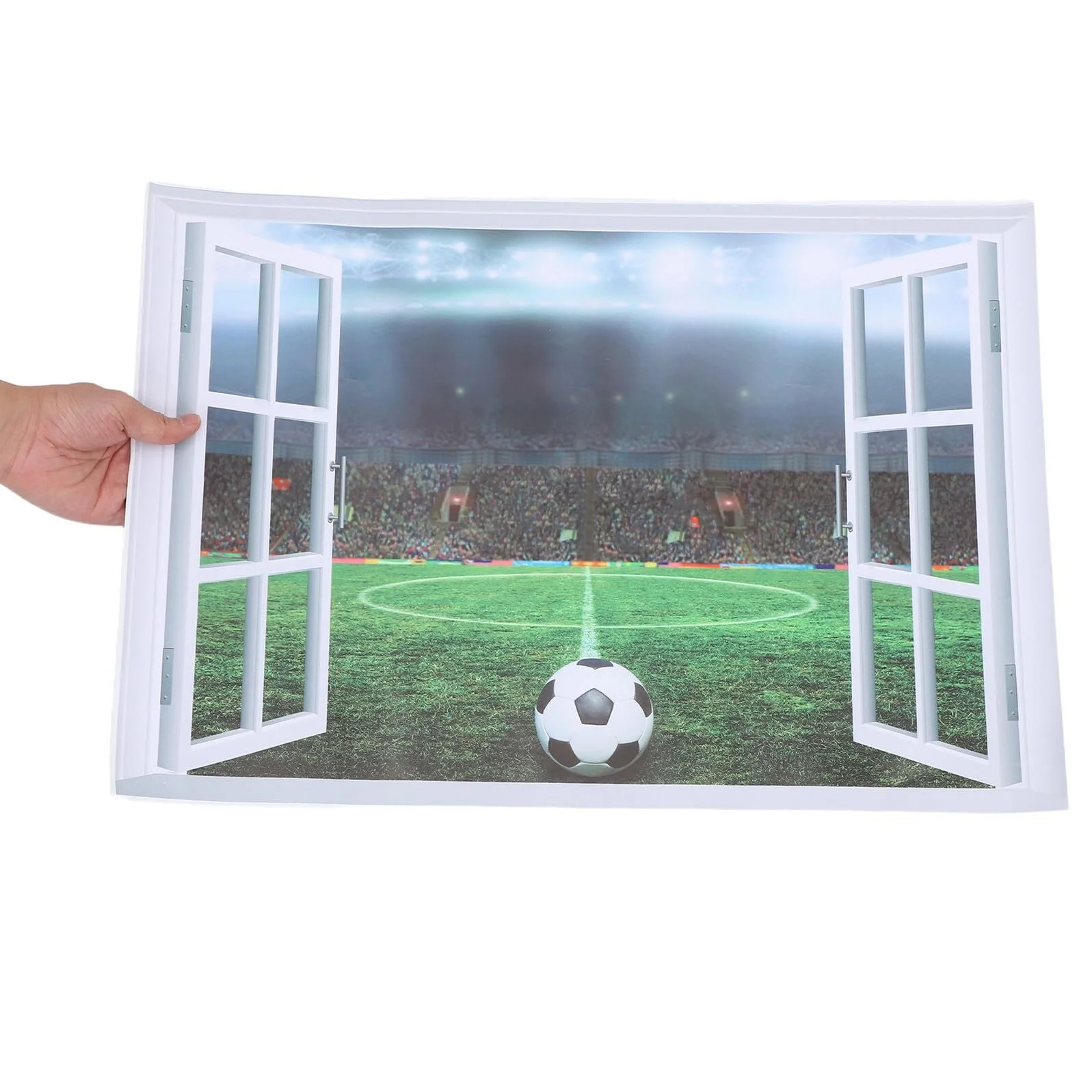 3D Наклейка на стіну Футбольний стадіон 38 x 58 см, фото №4 3D Наклейка на стіну Футбольний стадіон 38 x 58 см, фото №4