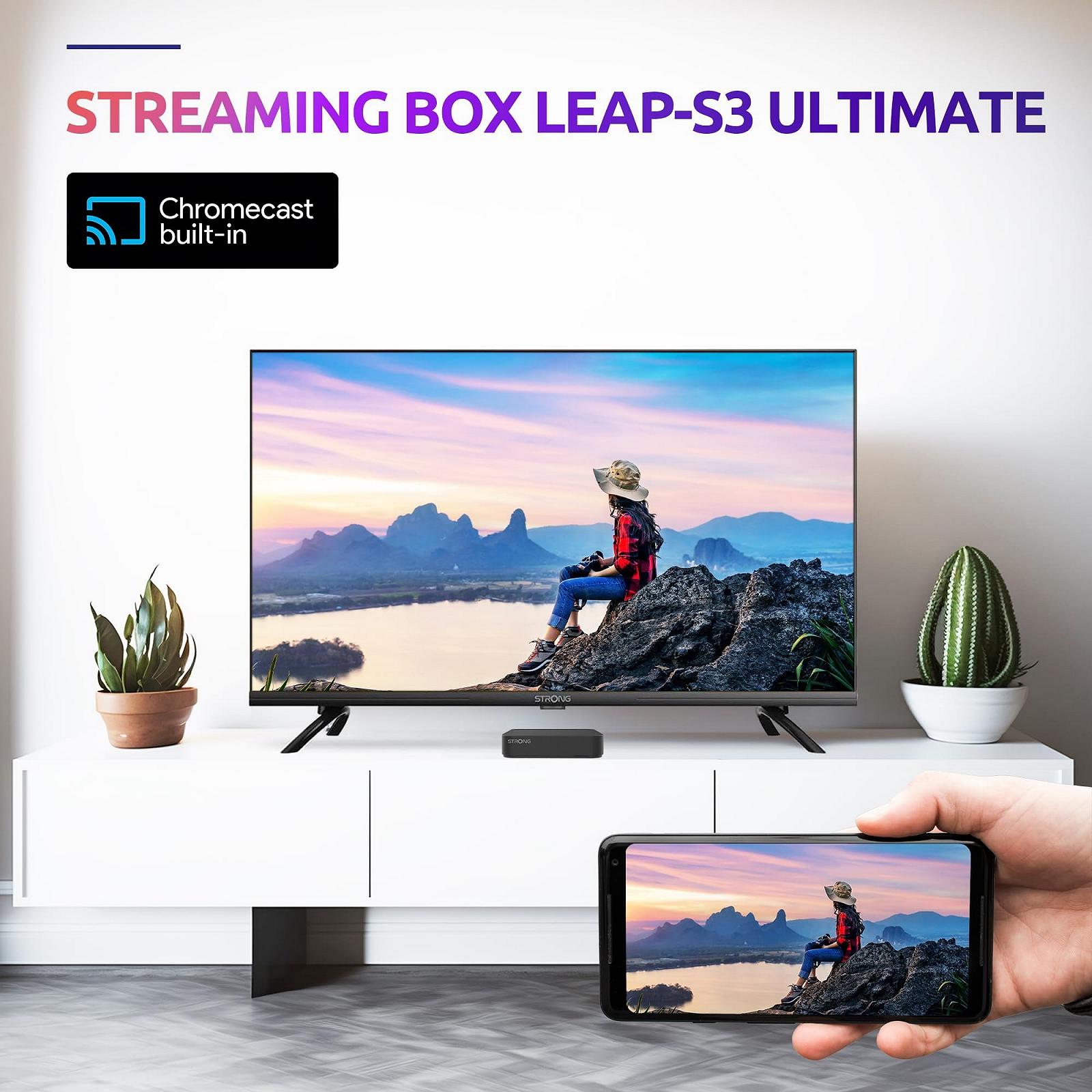 Медиаплеер STRONG Leap-S3 Ultimate 4K UHD Android TV, фото №5