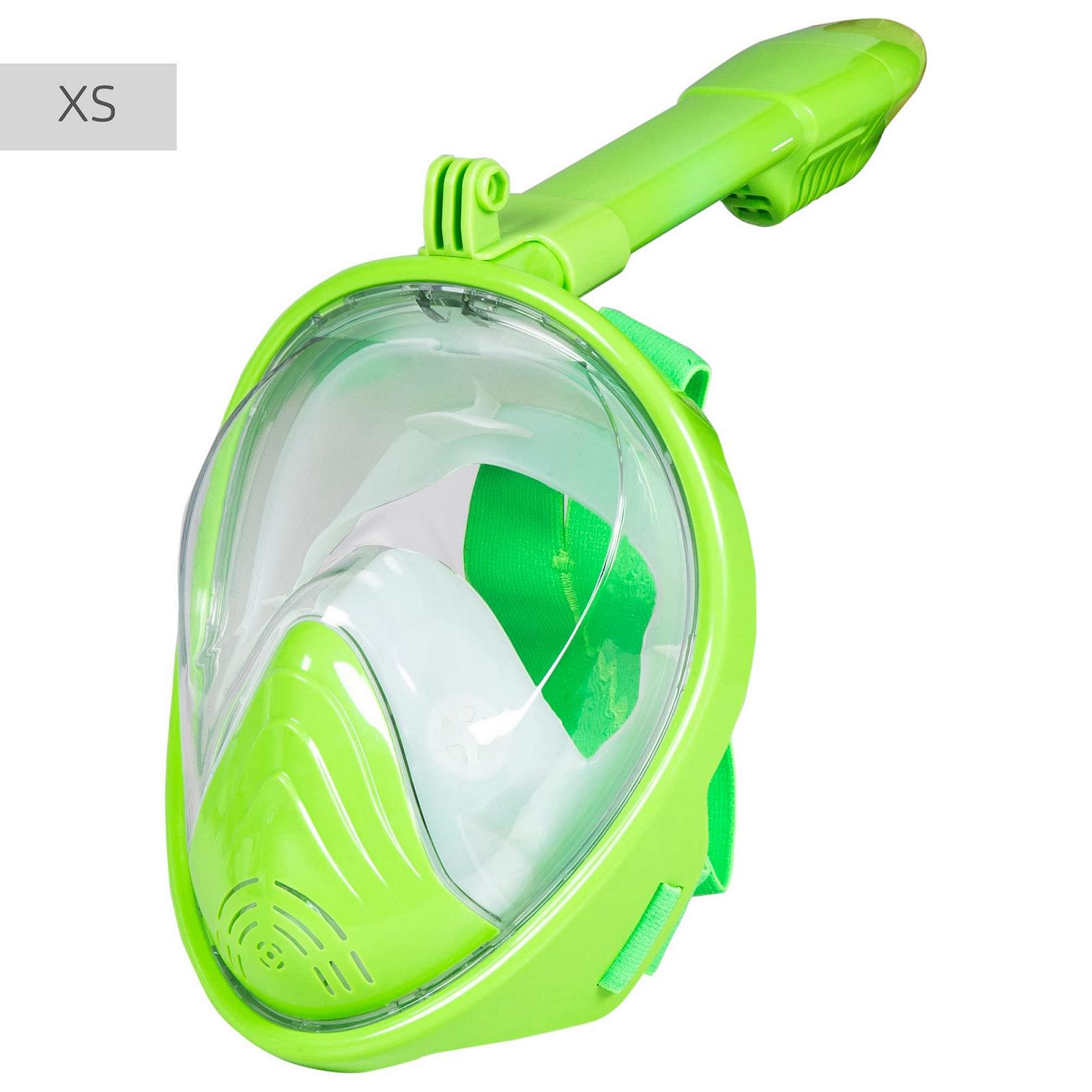 Маска для снорклінгу COLORBABY Aqua Sport, дитяча, розмір XS, зелена, фото №4