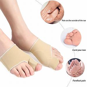 Шина для великого пальця стопи (Hallux Valgus) 1 пара, Коректор synthetic.ua - Фото 1