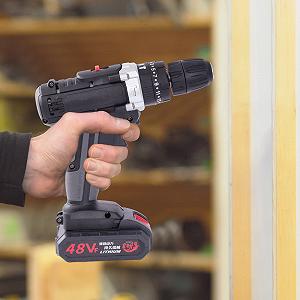 Электропила Cordless Screwdriver Drill Screwdriver Set 48VF synthetic.ua - Фото 1