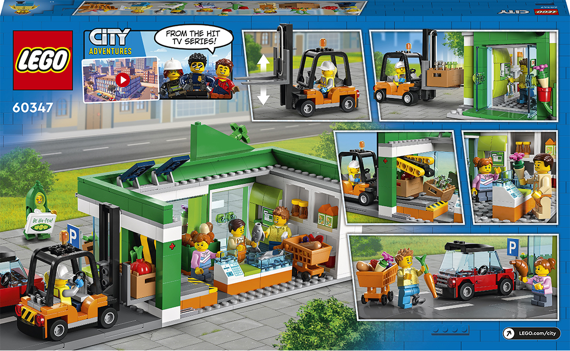 Дитячий конструктор LEGO City Продуктовий магазин (60347), фото №3