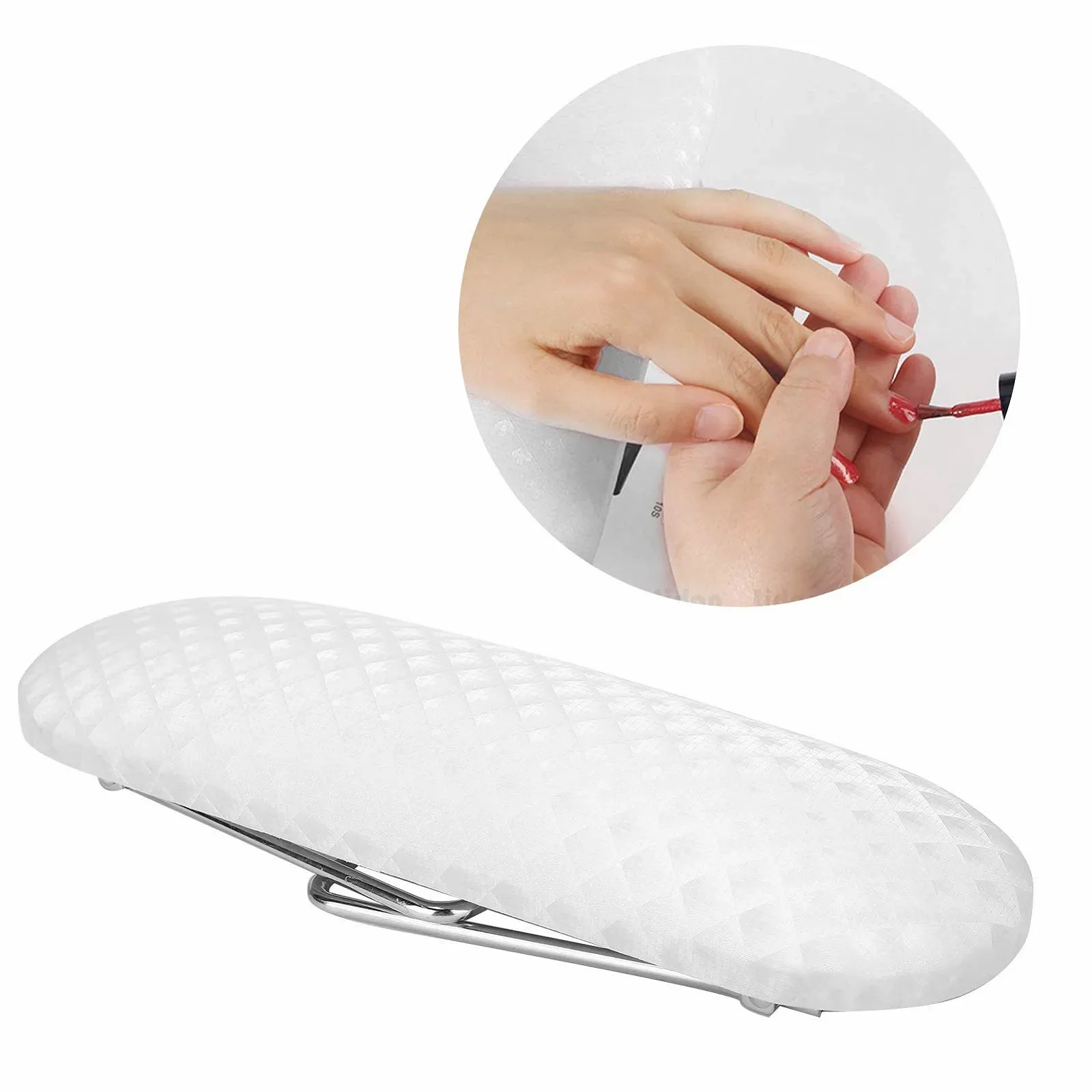 Підставка для рук Манікюрна подушка зі шкіри з мікроволокна, фото №3