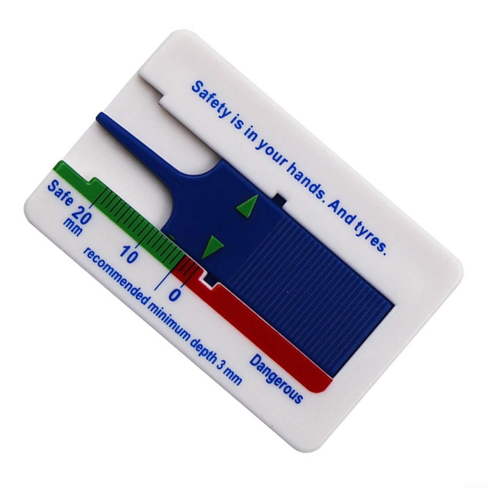 Измеритель глубины протектора шин 0-20 мм Icar Pro синий 050786, фото №1