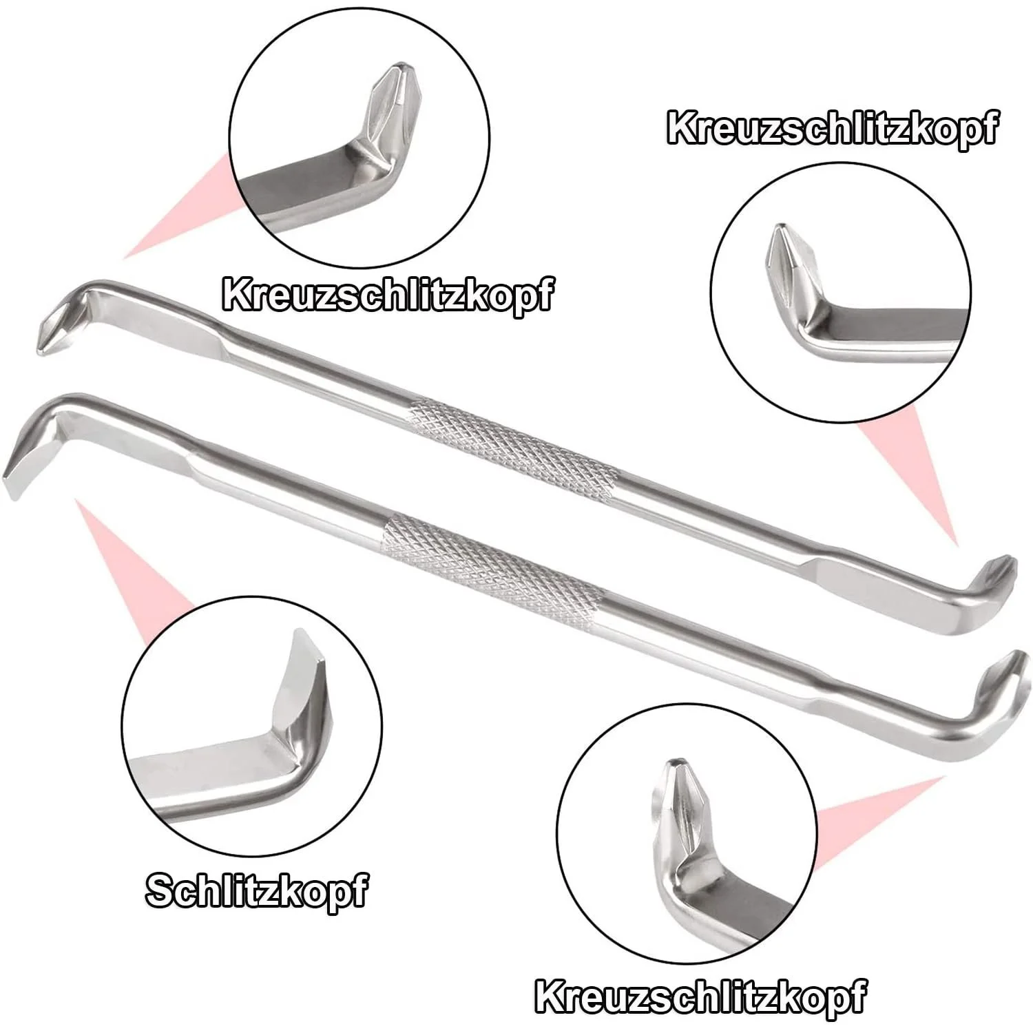 Набір викруток Allen з шліцом Phillips, дві частини, 130 мм, 90 градусів, плоска головка з подвійною головкою зі сталі S2, типу Z, фото №3 Набір викруток Allen з шліцом Phillips, дві частини, 130 мм, 90 градусів, плоска головка з подвійною головкою зі сталі S2, типу Z, фото №3