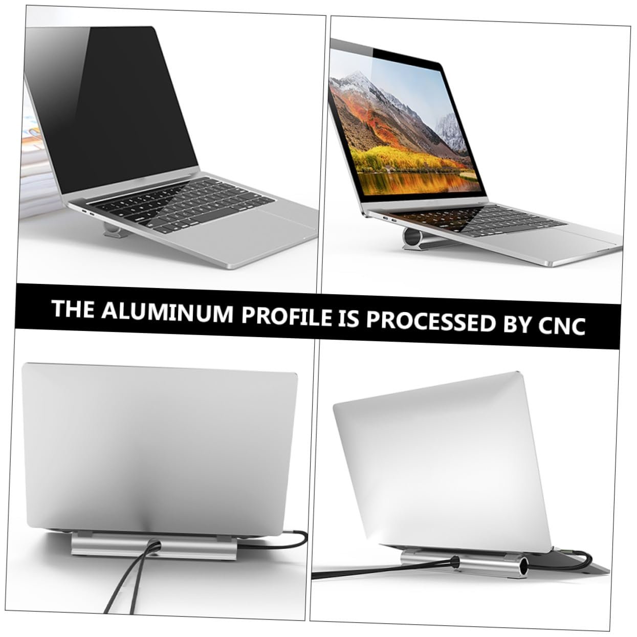 Підставка для ноутбука SOIMISS Алюмінієва Підвищена з ефективним розсіюванням тепла, фото №7 Підставка для ноутбука SOIMISS Алюмінієва Підвищена з ефективним розсіюванням тепла, фото №7