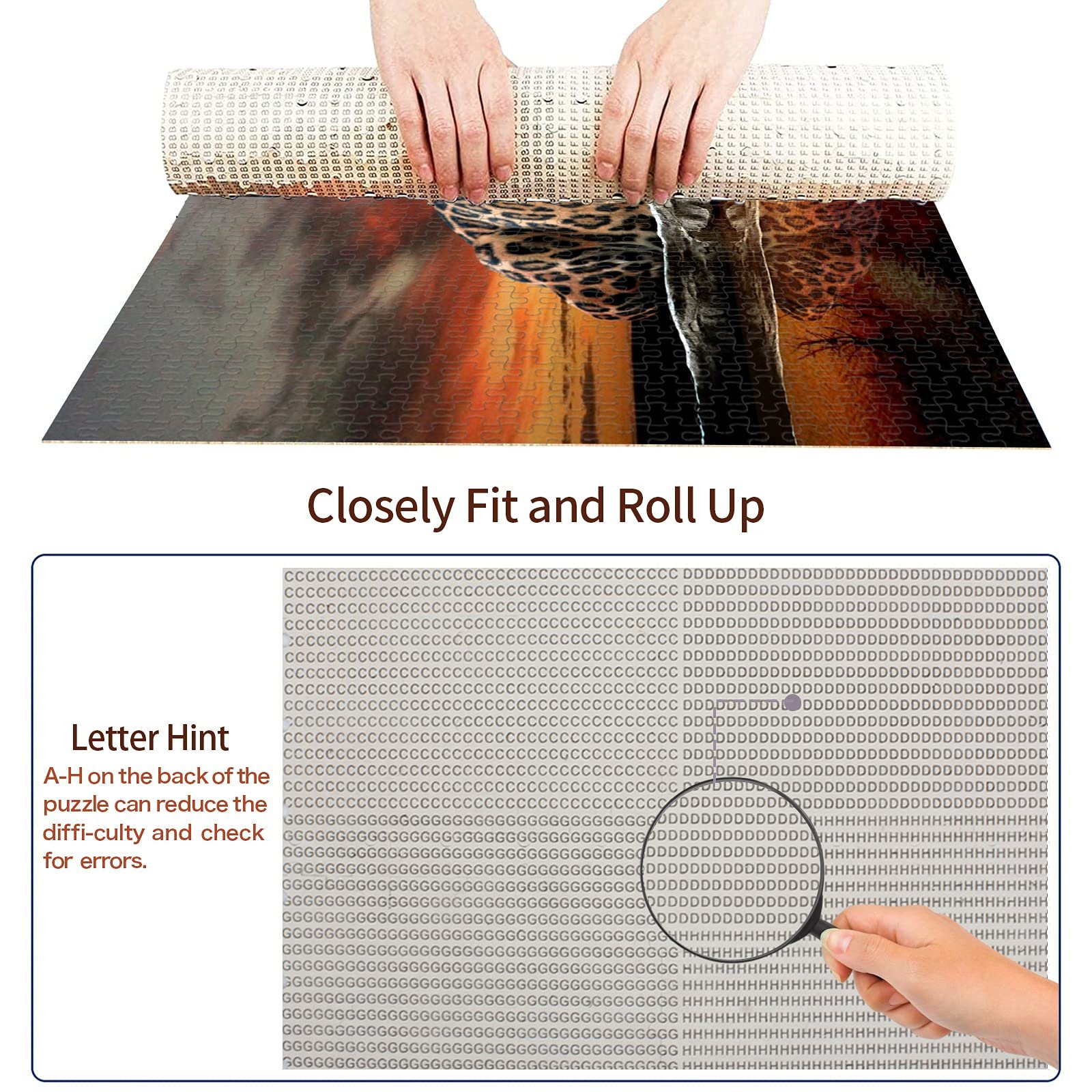 Пазл 1000 елементів Tattoo Tiger DIY Modern Wall Art, фото №7 Пазл 1000 елементів Tattoo Tiger DIY Modern Wall Art, фото №7