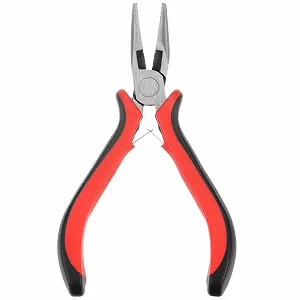 Купить Мини Плоскогубцы sourcing map Без зубцов 11,43 см с пластиковой ручкой для рукоделия и изготовления ювелирных изделий - Фото 1 Мини Плоскогубцы sourcing map Без зубцов 11,43 см с пластиковой ручкой для рукоделия и изготовления ювелирных изделий - Фото 1