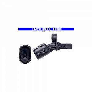 Датчик скорости вращения колеса ATE 24.0711-6234.3 для SEAT SKODA VAG задний правый - Фото 1