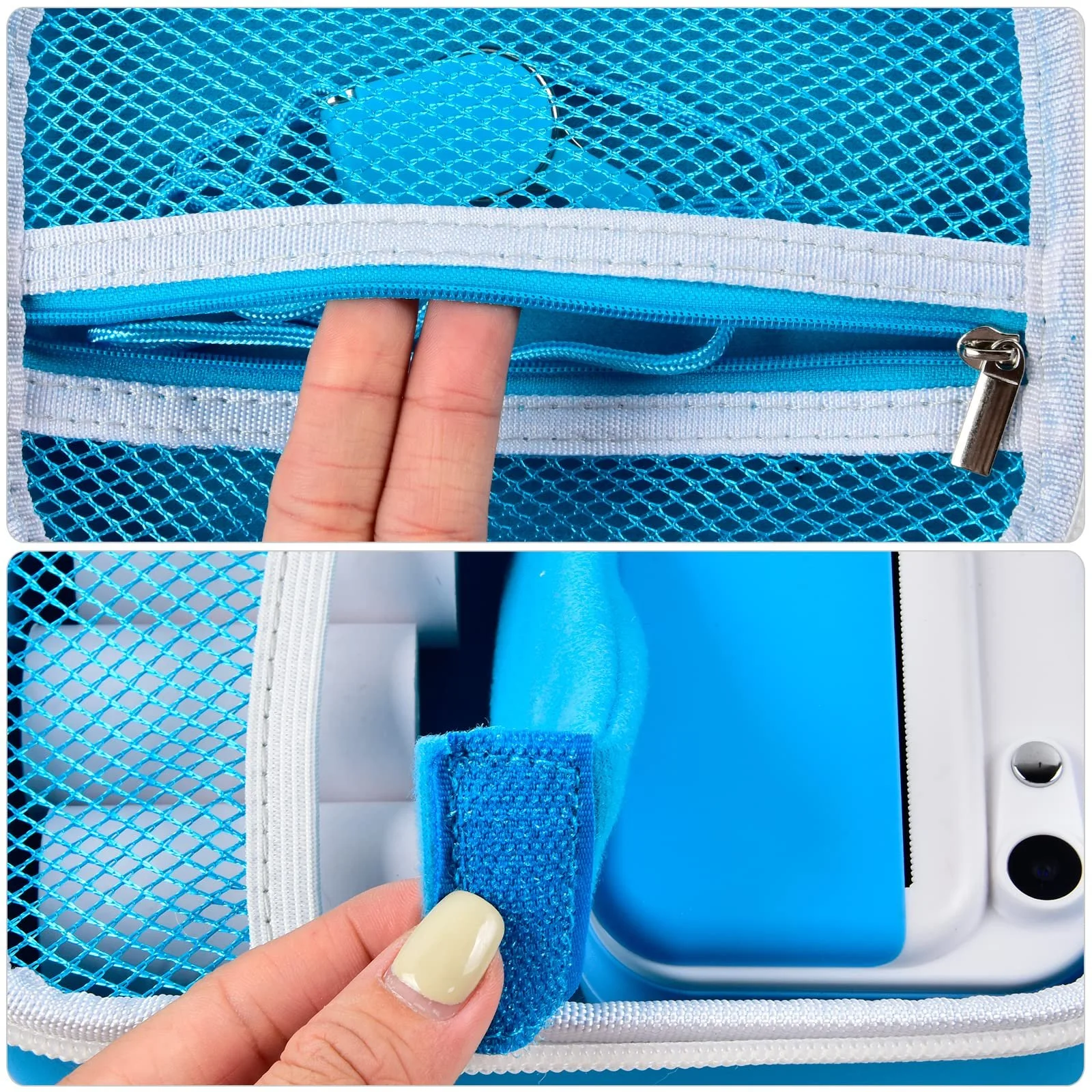 Чехол PAIYULE для детской камеры Uleway/GlobalCrown/Gofunly/USHINING/MINIBEAR Blue, фото №4