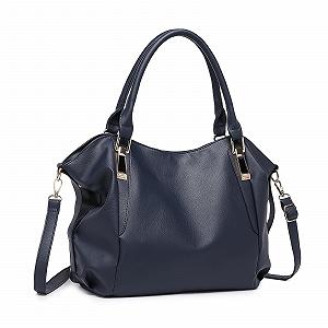 Сумка-тоут Miss Lulu Shopper, велика, жіноча, з ручками, м'яка шкіра PU, середня, сумка через плече - Фото 1