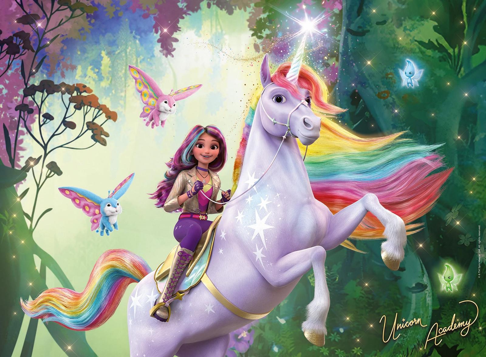 Дитячий пазл Ravensburger Unicorn Academy 12004164 100 елементів XXL від 6 років, фото №2