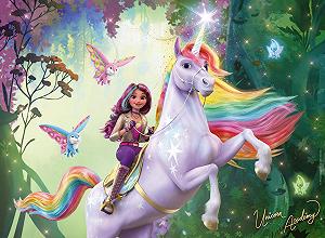 Дитячий пазл Ravensburger Unicorn Academy 12004164 100 елементів XXL від 6 років synthetic.ua - Фото 1