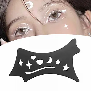 Трафарет для підводки Colcolo Багатоцільовий Інструмент для макіяжу Чорний synthetic.ua - Фото 1