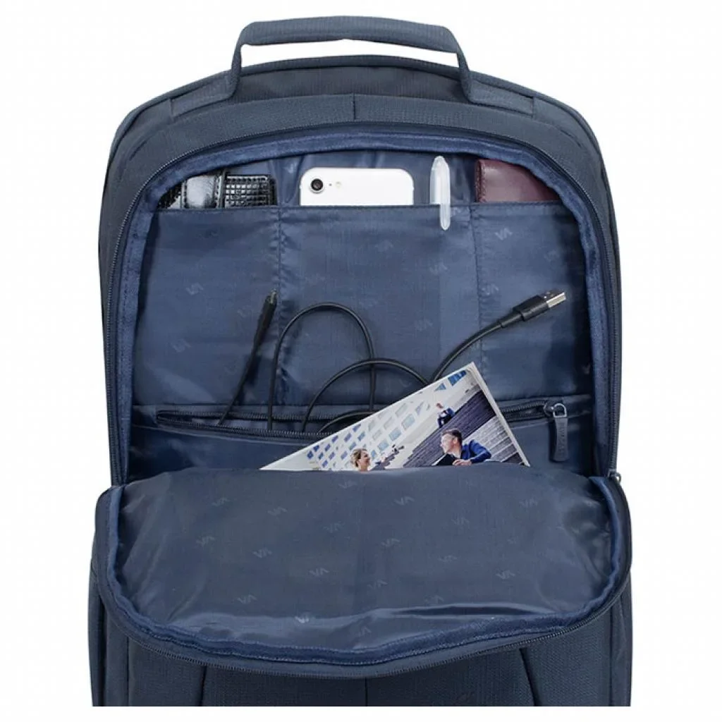 Рюкзак для ноутбука RivaCase 17" 8460 Dark Blue (8460DarkBlue), фото №4 Рюкзак для ноутбука RivaCase 17" 8460 Dark Blue (8460DarkBlue), фото №4