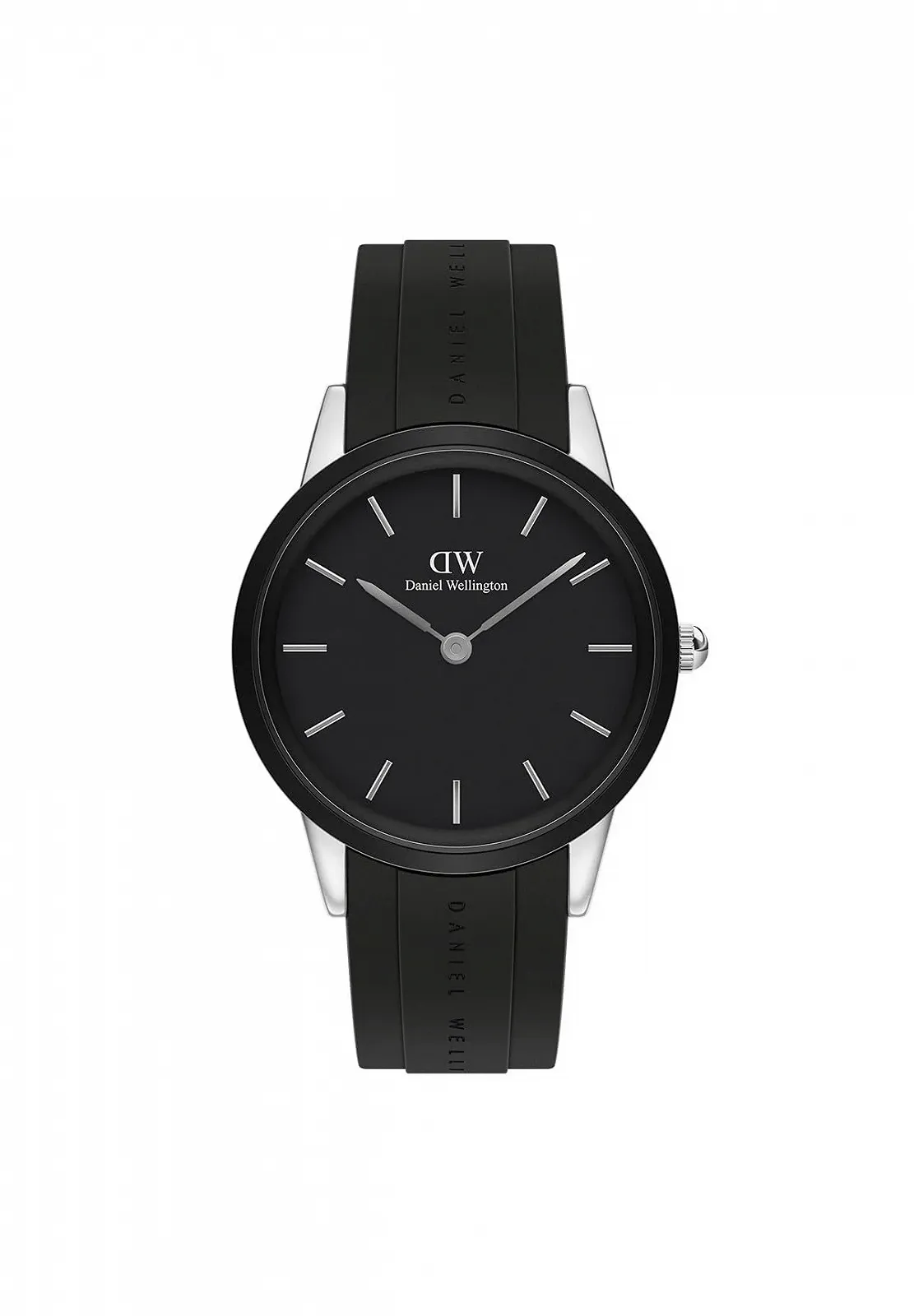 Часы Daniel Wellington Iconic Серебряный Каучук, фото №1