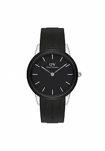 Часы Daniel Wellington Iconic Серебряный Каучук - Фото 1