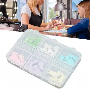 Прикраса для нігтів Смола Легка Ніжна Універсальна Візерунок милого ведмедя synthetic.ua - Фото 1