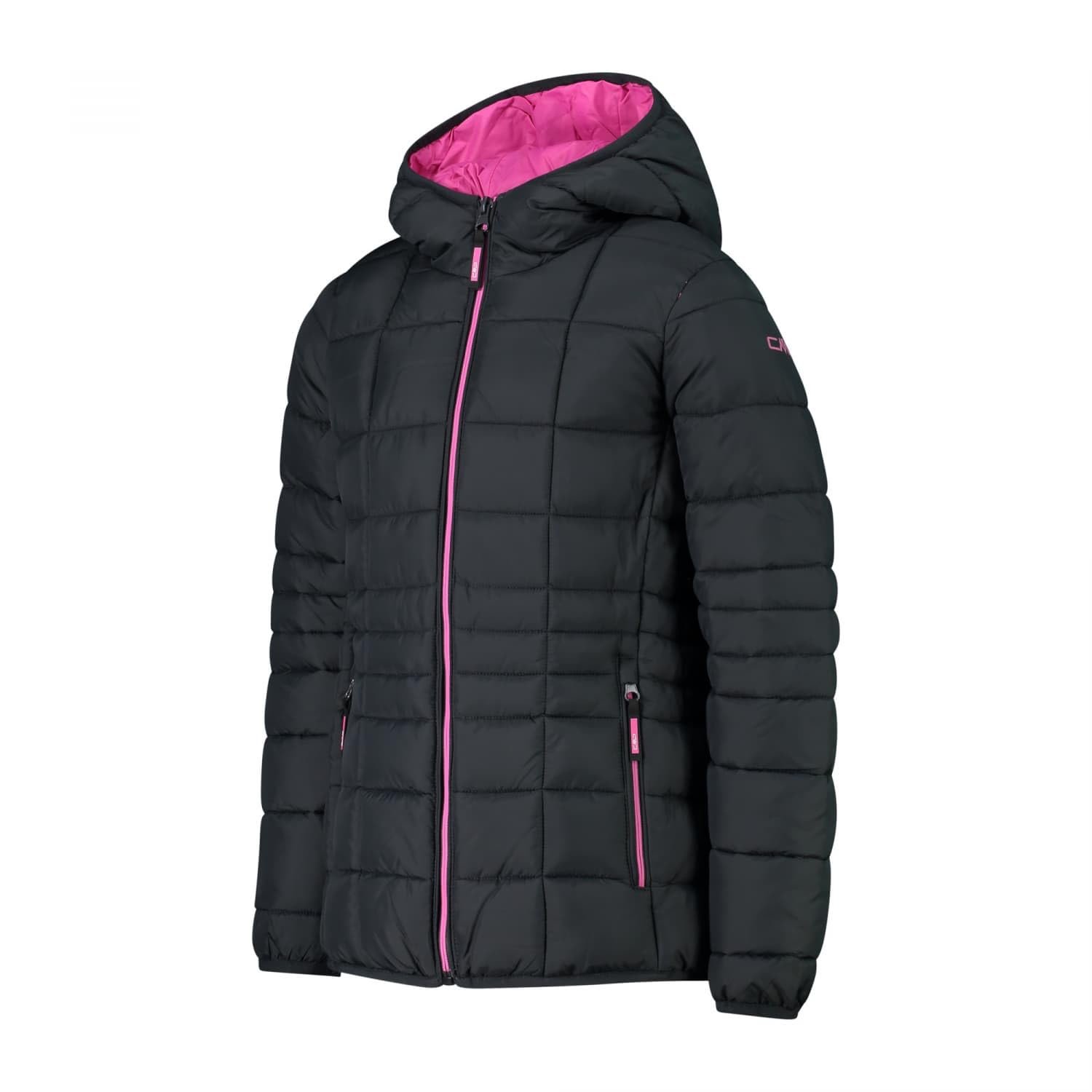 Куртка CMP Kid G Jacket FIX Hood Antracite-Festival, фото №3 Куртка CMP Kid G Jacket FIX Hood Antracite-Festival, фото №3
