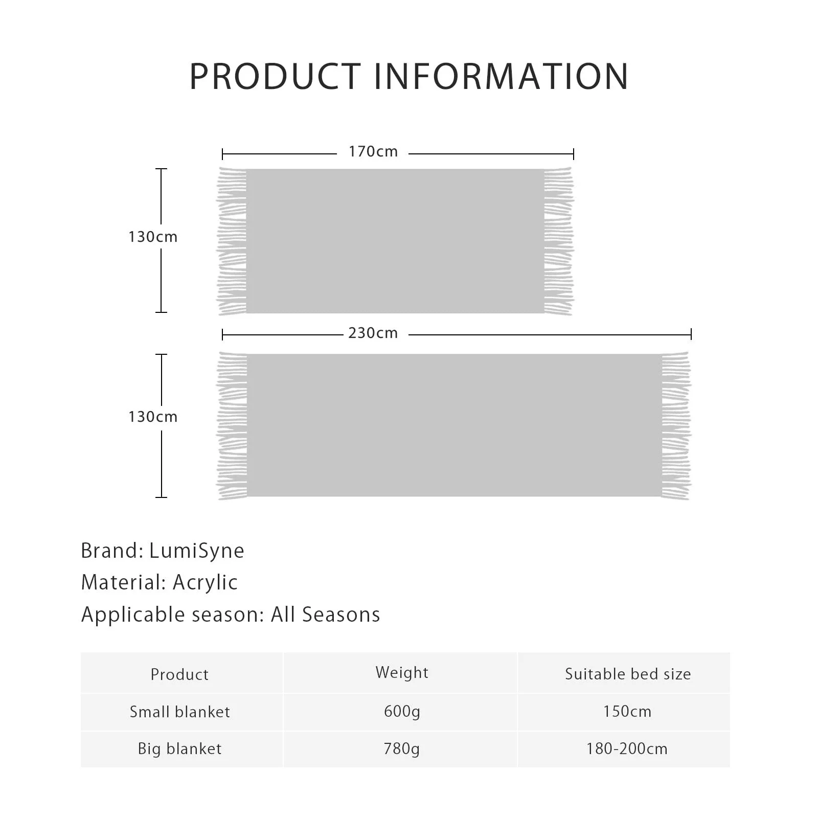 В'язаний Плед LumiSyne Однотонний Пухирчастий Візерунок, фото №7