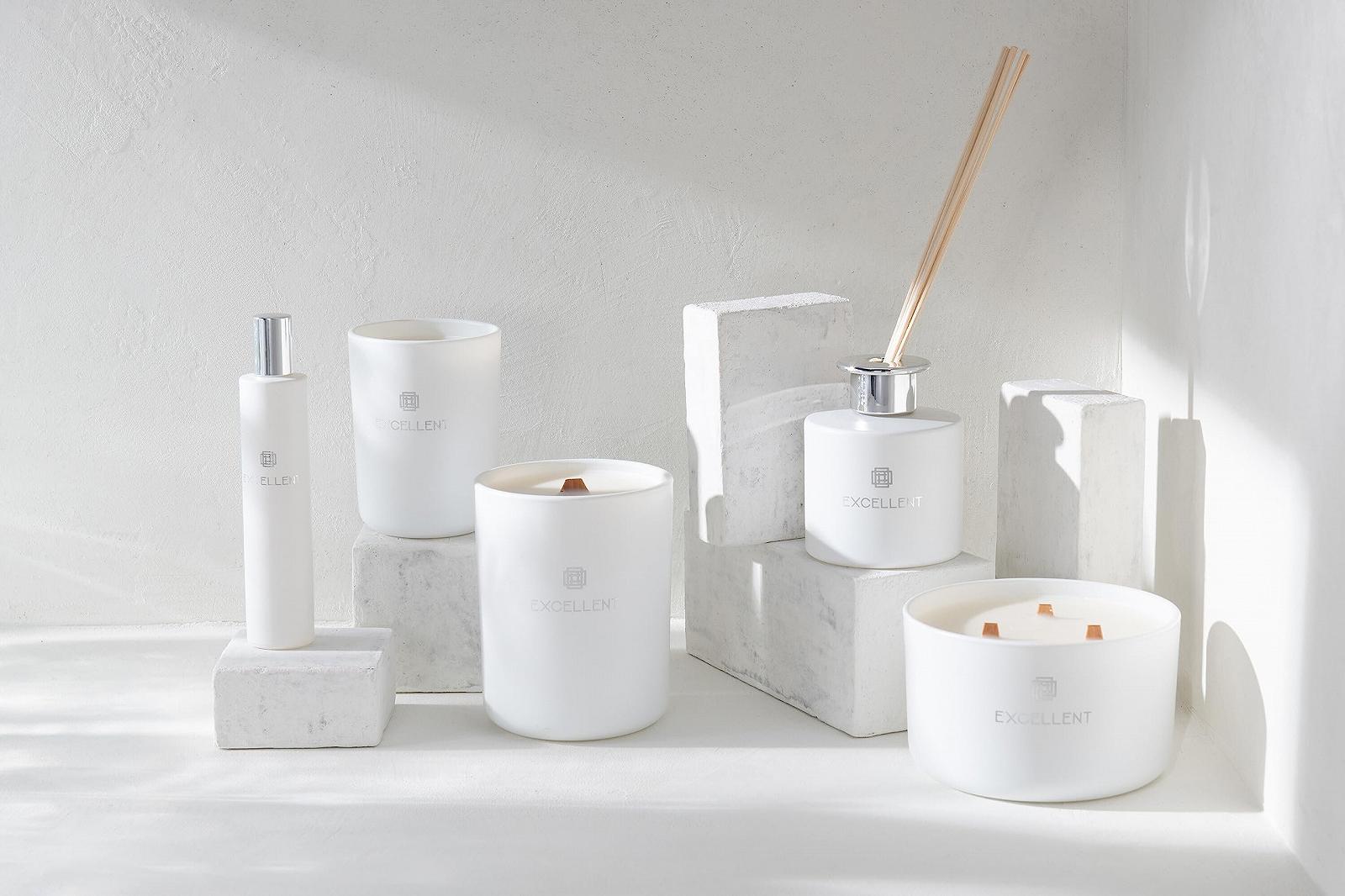 Ароматична олія з паличками J-Line Excellent Golden Honey Біла, фото №3