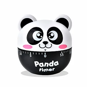 Купить Механический таймер Панда 60 минут Panda Black - Фото 1 Механический таймер Панда 60 минут Panda Black - Фото 1