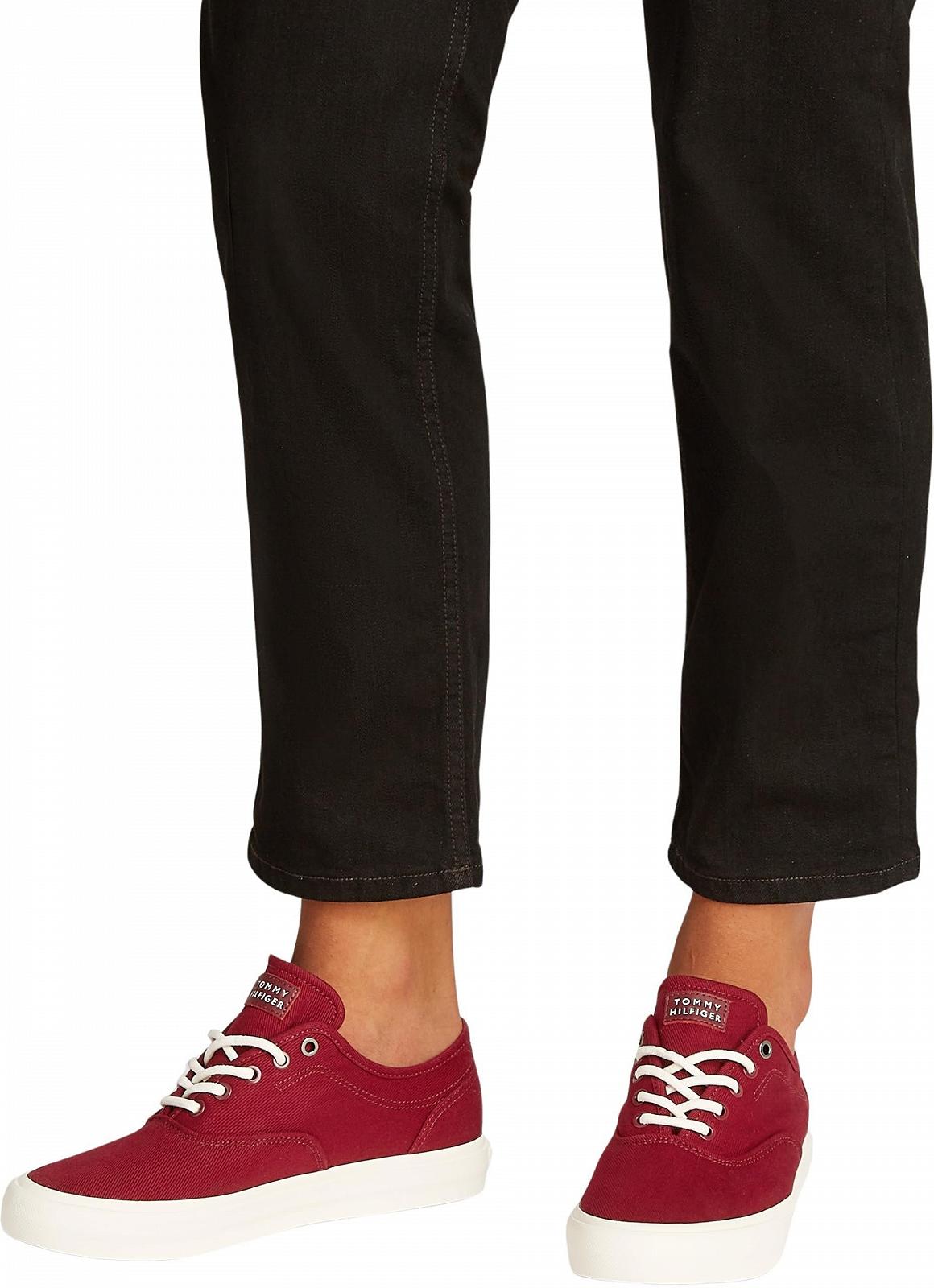 Кеды Tommy Hilfiger Th Hi Vulc Oxford Twill Fm0fm05400, фото №6