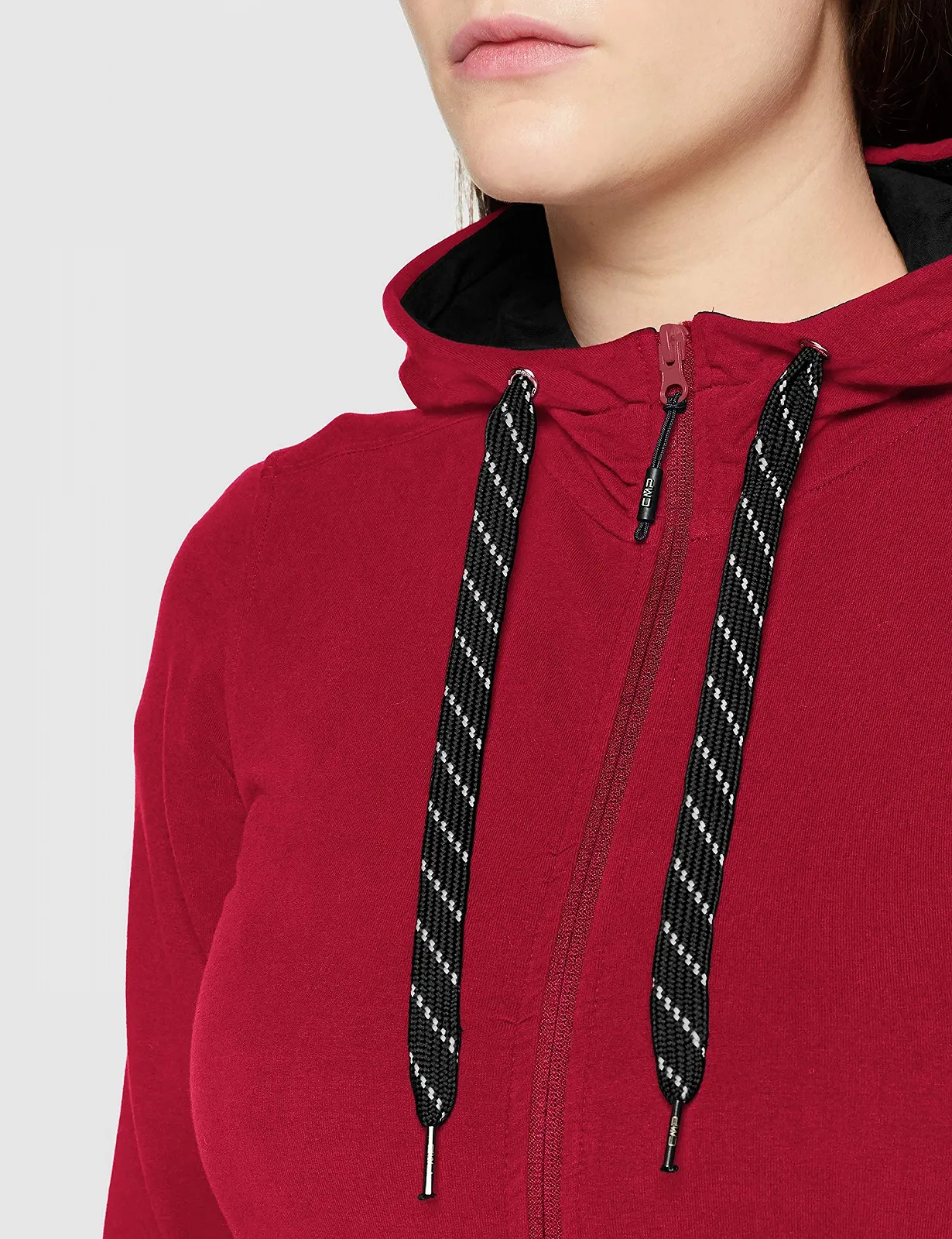 Жіноча Толстовка CMP Stretch Fleece з Фіксованим Капюшоном, фото №5