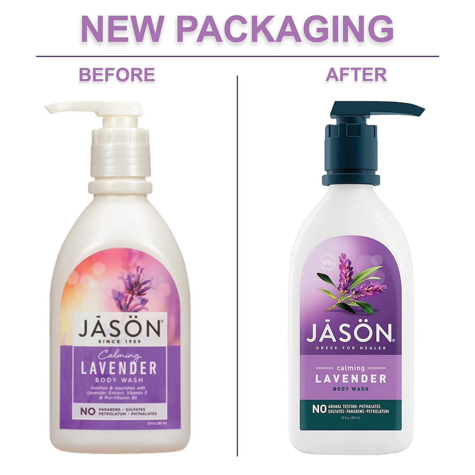 Гель для душу Jason Natural Cosmetics Lavender 887 мл, фото №3