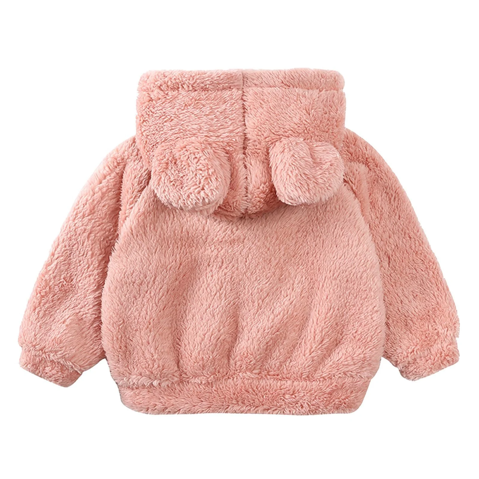 Куртка Teddy Fleece Дитяча Зимова для дівчаток з капюшоном, фото №2