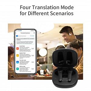 Навушники-перекладачі Tonysa з високою точністю шумозаглушення ENC для подорожей, навчання та бізнесу synthetic.ua - Фото 1