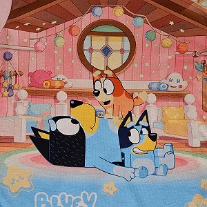 Піжама Bluey, Bingo and Bandit з довгими рукавами synthetic.ua - Фото 1