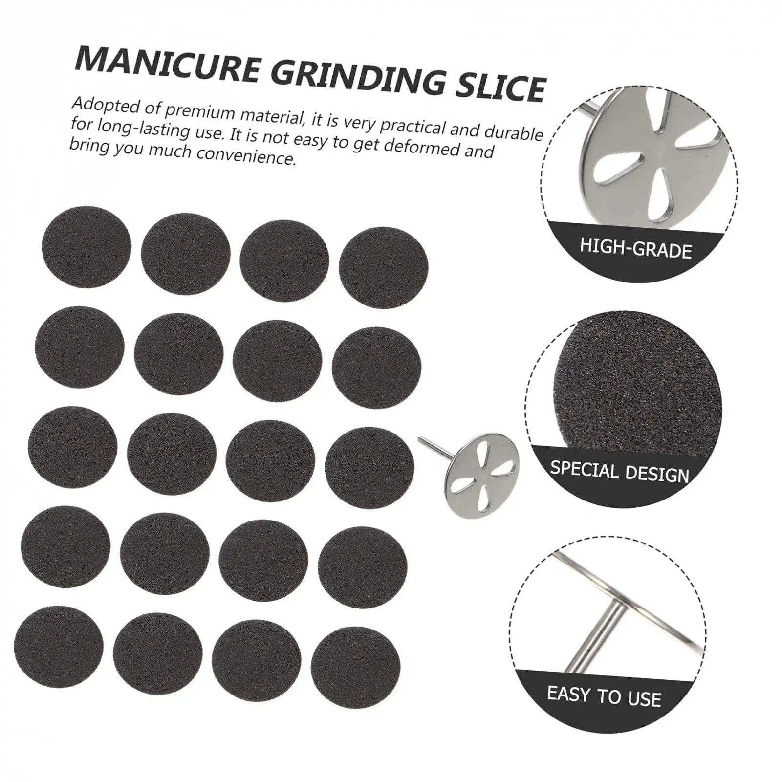 Набір для полірування нігтів Healvian 2 шт., фото №9 Набір для полірування нігтів Healvian 2 шт., фото №9