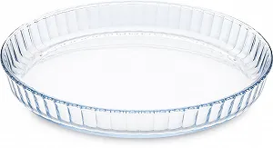 Форма для запекания Guardini Боросиликатное стекло 27 см 1.6 л Прозрачный/Светло-голубой - Фото 1