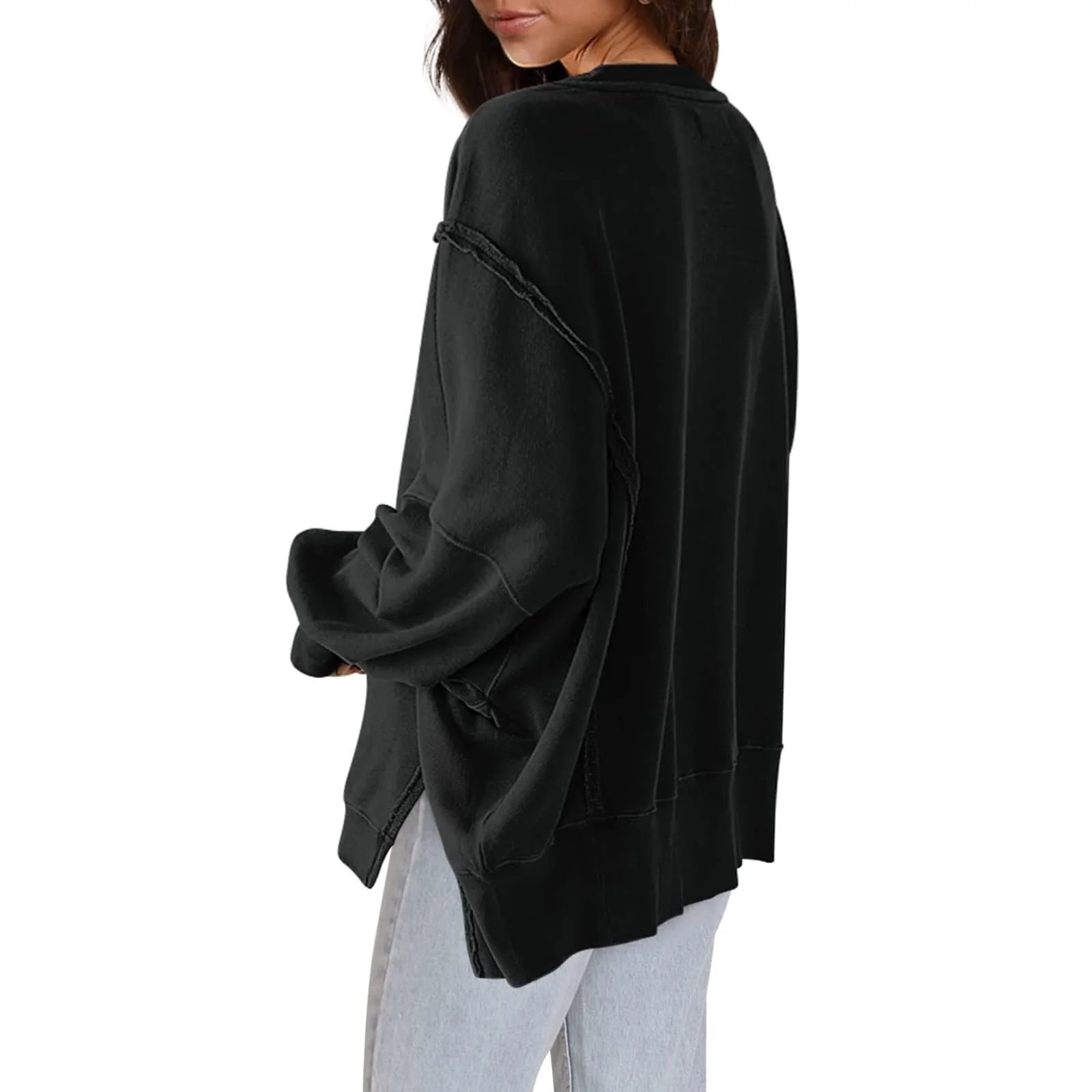 Джемпер YEBIRAL Женский С длинным рукавом, фото №3 Джемпер YEBIRAL Женский С длинным рукавом, фото №3