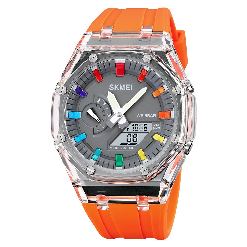 Годинник Skmei 2100OG Orange SALE, фото №1