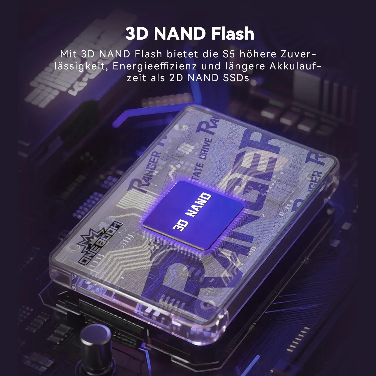 Внутрішній SSD KingSpec OneBoom S5-1TB 1TB 2.5" SATA III, фото №7