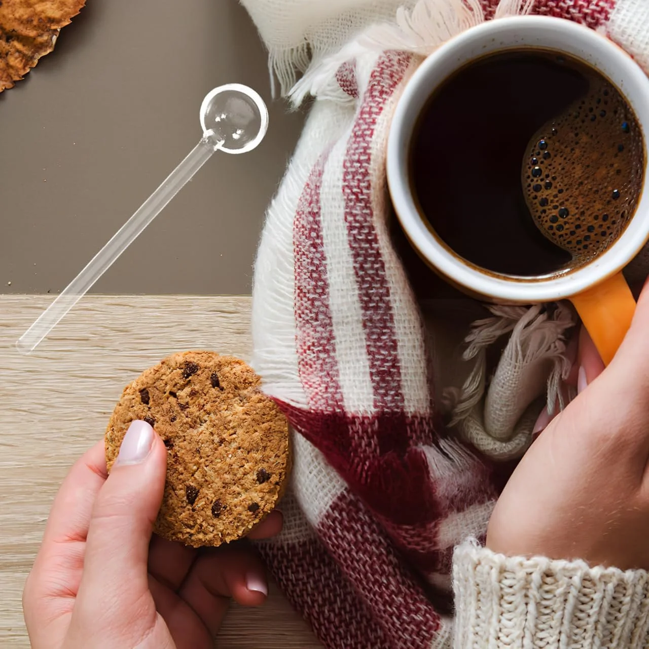 Ложка Скляна Angoily 12.9 см (6 шт), фото №6