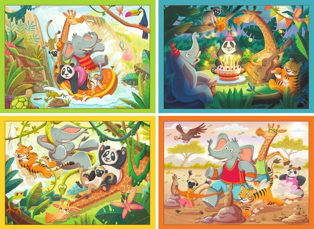 Пазл Ravensburger Speedy Puzzle 12004171 4х35 деталей, фото №2