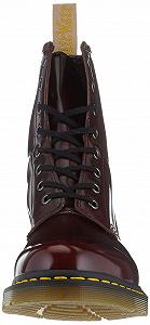 Черевики Dr. Martens 1460 Vegan Cambridge Brush Вишнево-червоний synthetic.ua - Фото 1