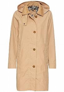 Тренч camel active Жіночий Вощений Бавовняний - Фото 1