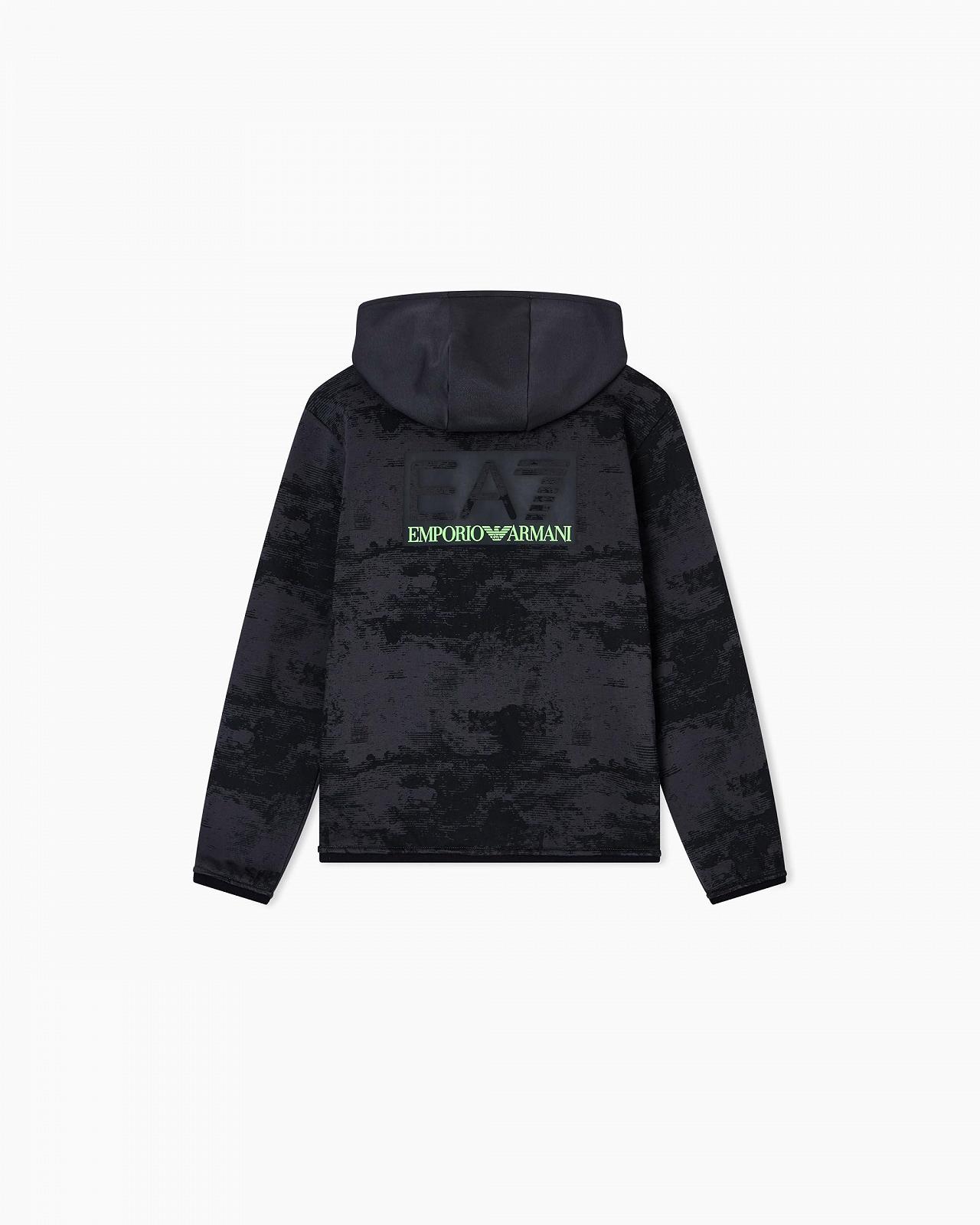 Толстовка з капюшоном EA7 Emporio Armani Graphic Series для хлопчиків, 7B000214, фото №2