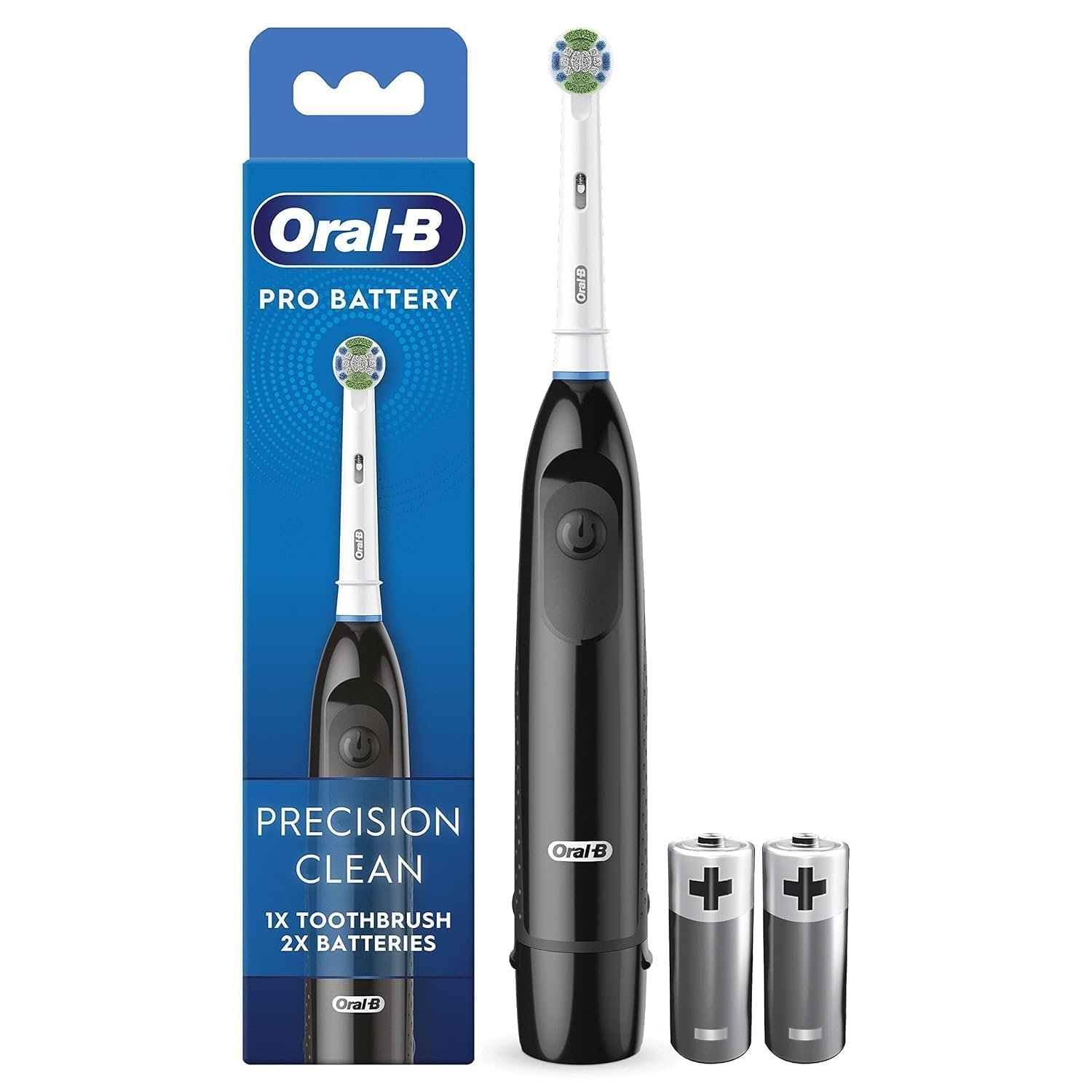 Зубна щітка на батарейках Oral-B Pro Battery Precision Clean, фото №1