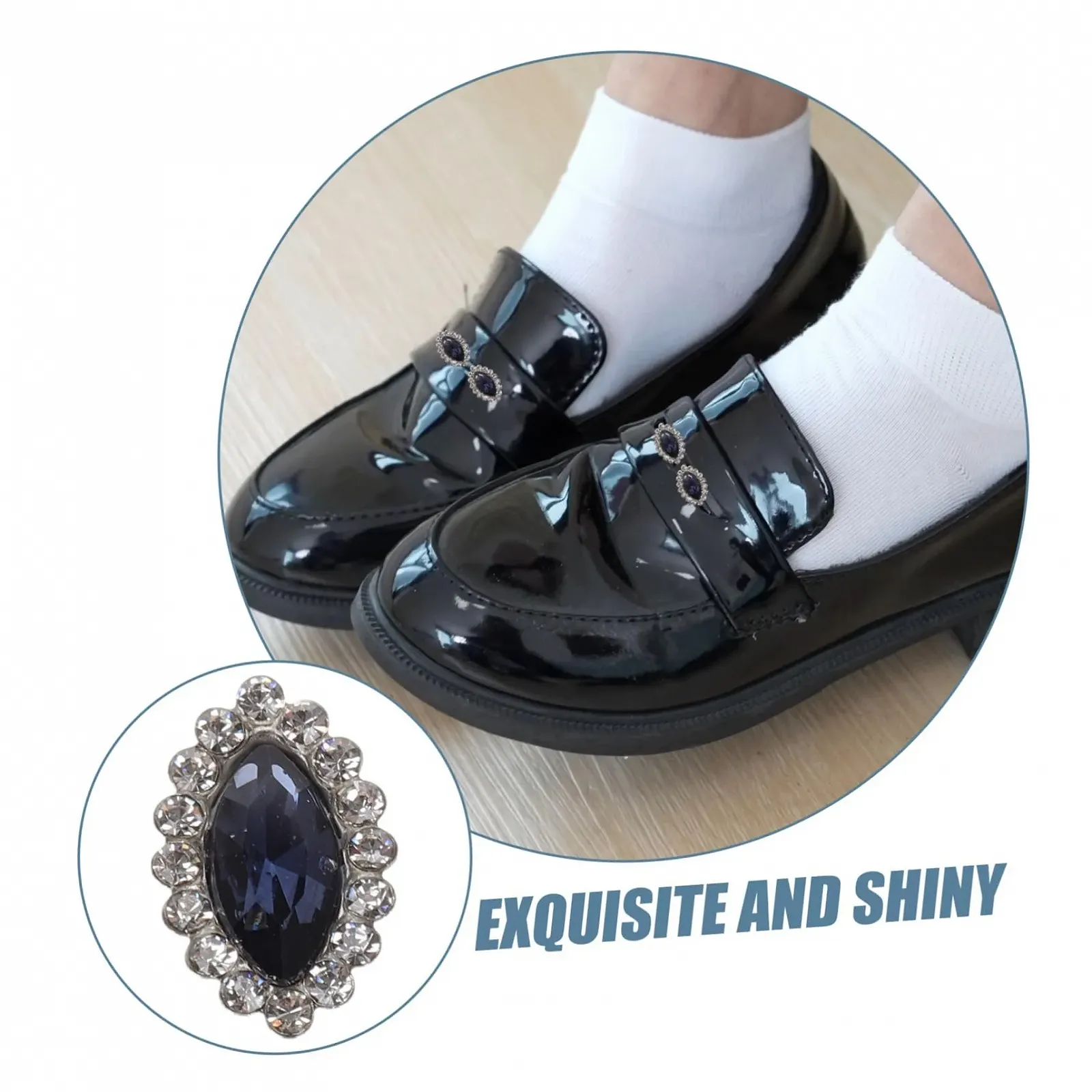 Украшения для ногтей LIFKOME, 10 шт, кристаллы, стеклянные стразы, фото №3