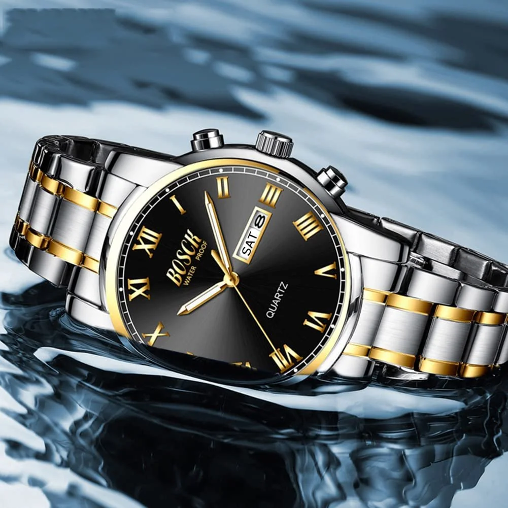 Чоловічий аналоговий годинник 42 мм Великий циферблат Легкий для читання з підсвічуванням, фото №4 Чоловічий аналоговий годинник 42 мм Великий циферблат Легкий для читання з підсвічуванням, фото №4