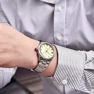 Мужские часы Pagani Design Кварцевый механизм Japan VH31 Нержавеющая сталь Водонепроницаемые Сапфировое стекло Классические Люминесцентные Дайвер synthetic.ua - Фото 1