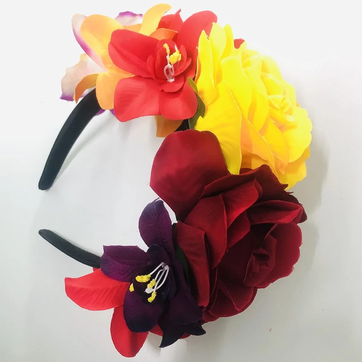 Обруч на голову Цветок, фото №3